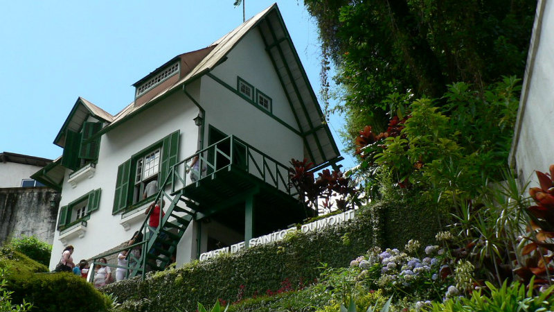 A Casa de Santos Dumont. Foto: Wikipedia.