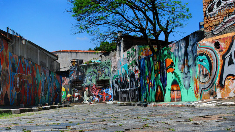 O Beco do Batman em São Paulo. Crédito: Jefferson Rodrigues