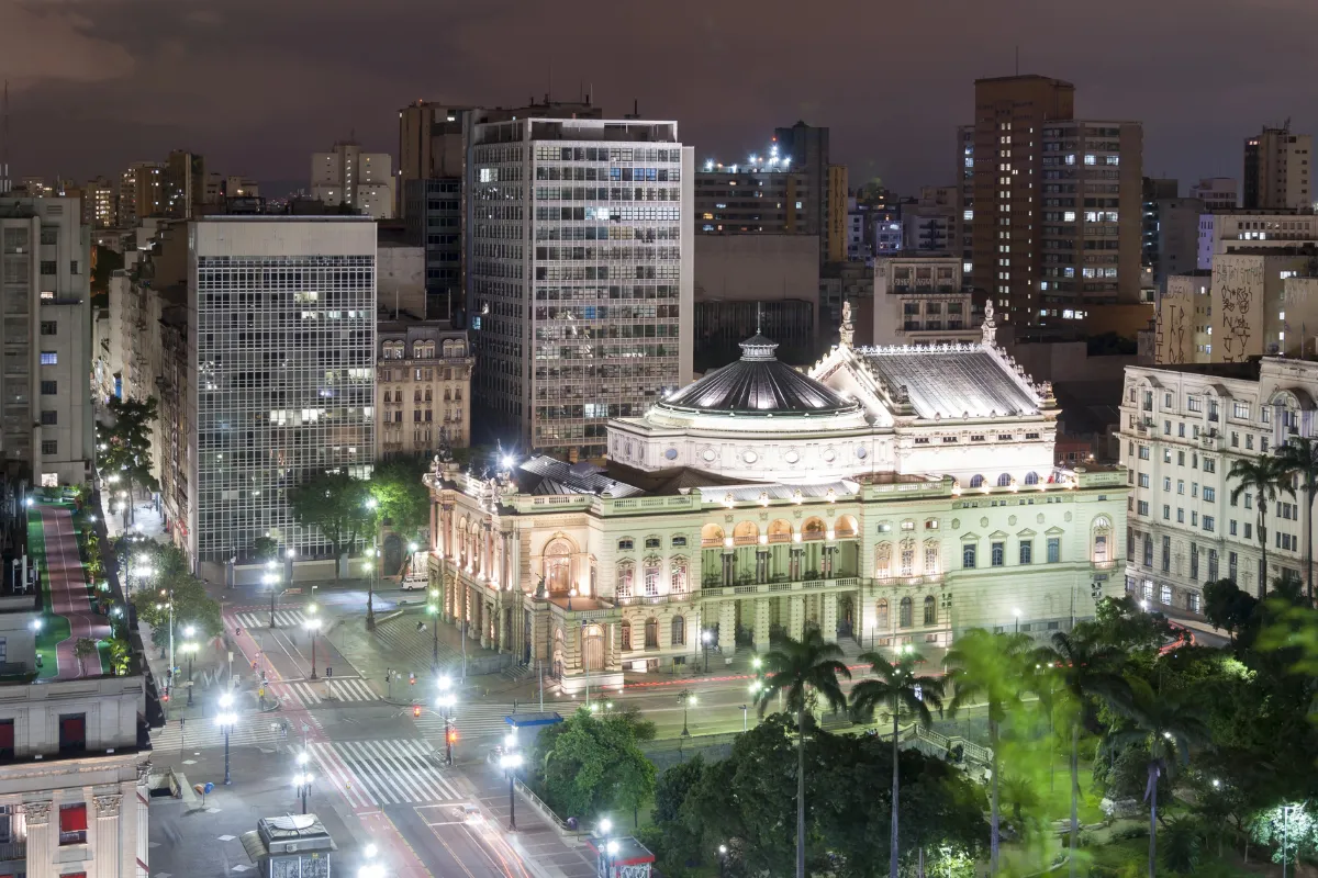 Teatro Municipal de São Paulo: História, Programação e Curiosidades Teatro Municipal Foto aérea