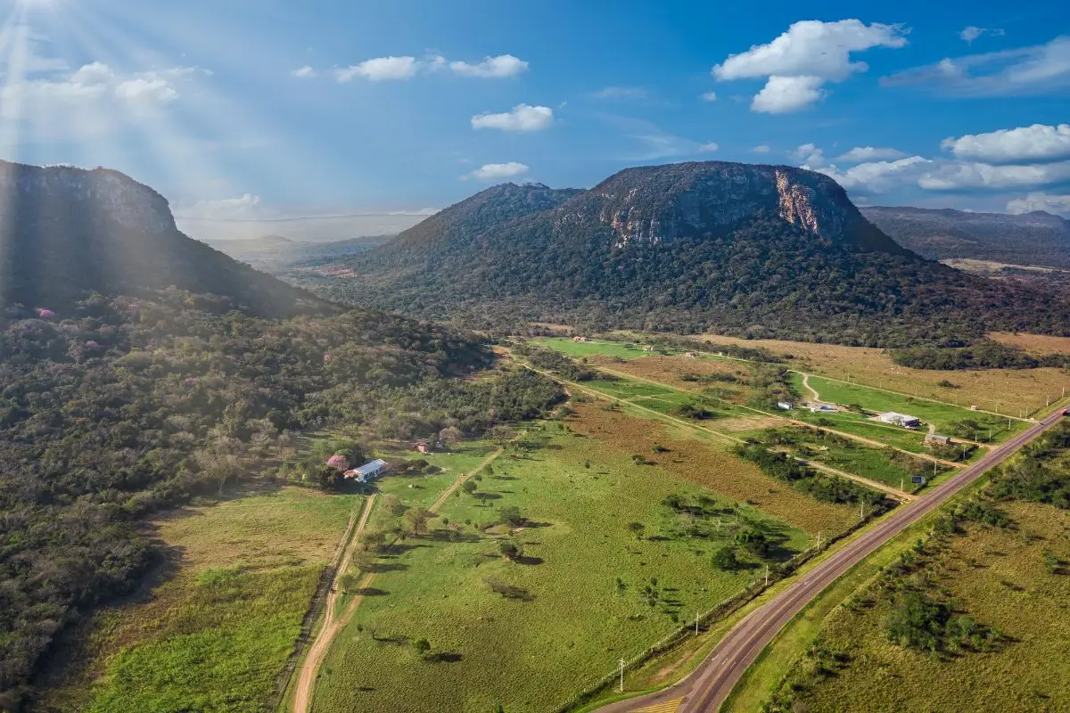 Fronteira Brasil Paraguai cerro negro