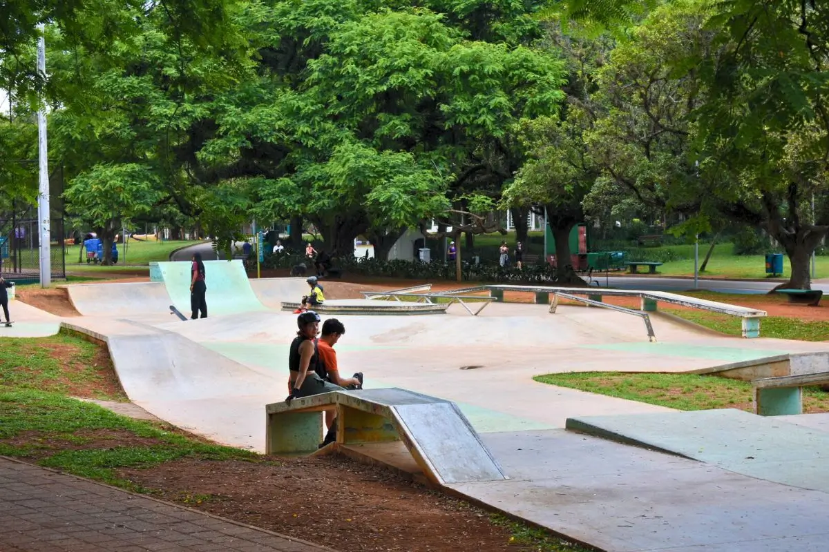 o que fazer em São Paulo com crianças: pista de skate Parque Ibirapuera de sp