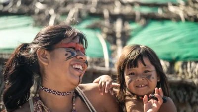 turismo indigena familia tupi guarani