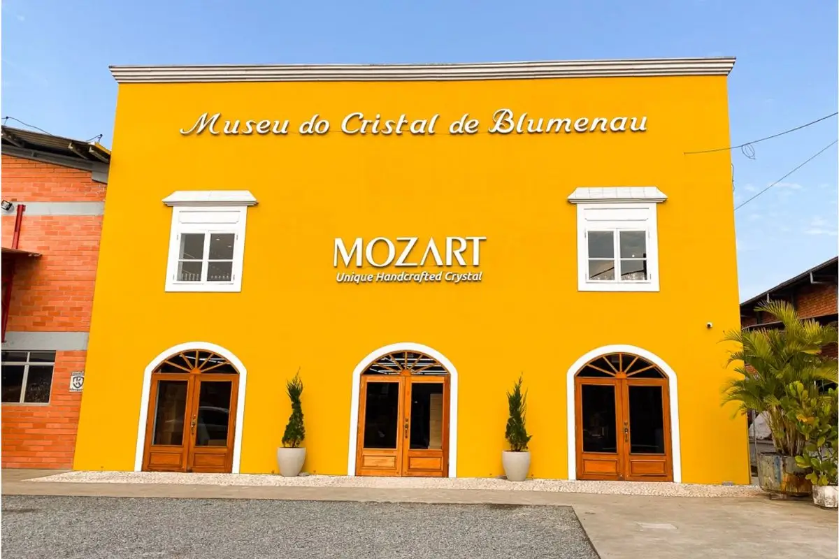 museu do cristal de Blumenau Mozart crystal