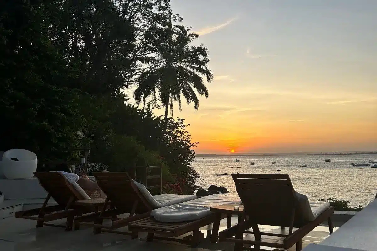 pôr do sol na Bahia