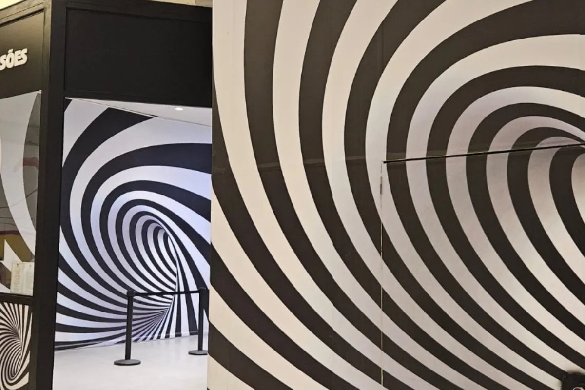 Conheça o Museu das Ilusões no Brasil Fundo do Museu das Ilusões no Brasil