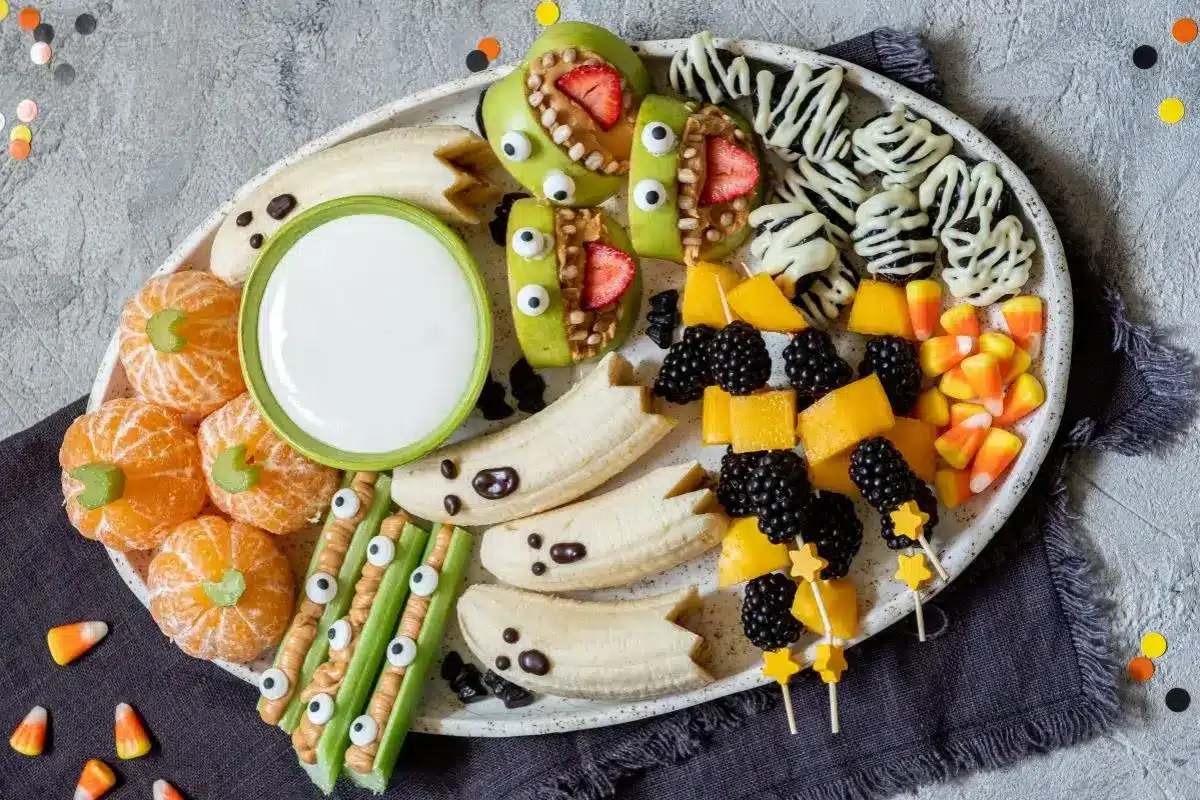 comidas de halloween Saudavel