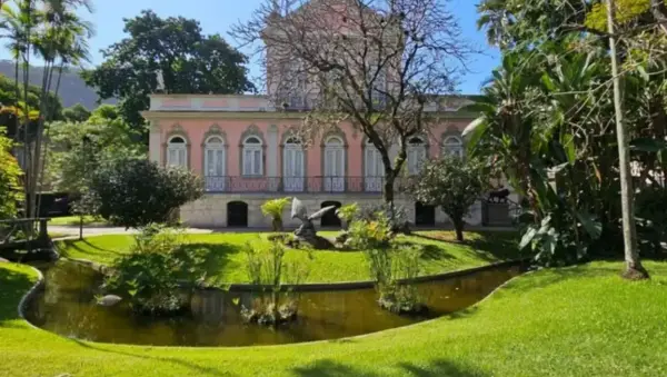 Fundação Casa de Rui Barbosa em Botafogo, Rio de Janeiro / Fonte: Prefeitura do Rio de Janeiro.