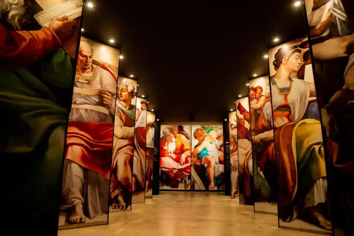 Maior exposição imersiva de Michelangelo chega no Brasil e primeira parada é o Rio! exposição imersiva michelangelo rj