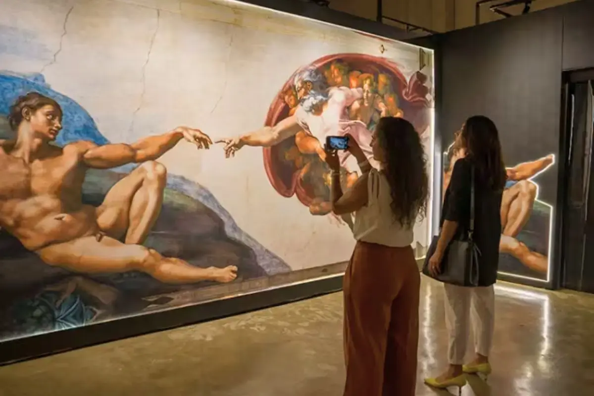 Maior exposição imersiva de Michelangelo chega no Brasil e primeira parada é o Rio! exposição imersiva michelangelo rj