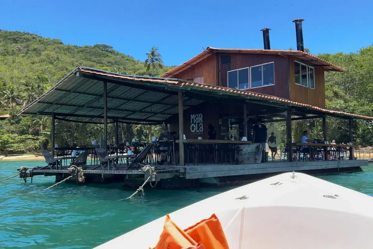 restaurante praia de lopes mendes ilha grande