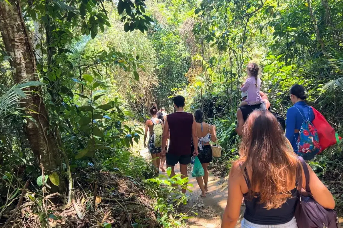 trilha praia de lopes mendes ilha grande