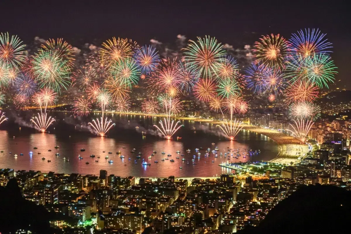 fogos reveillon copacabana