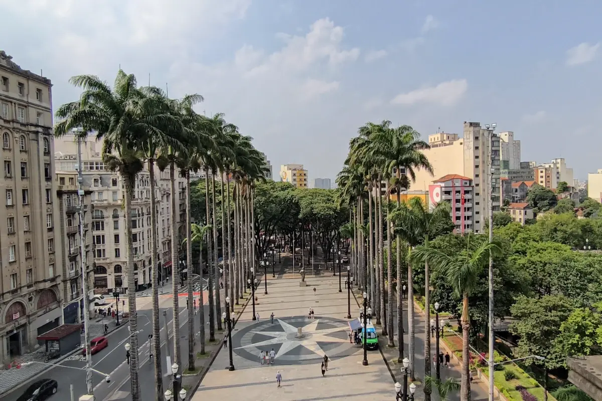 A experiência da visita guiada proporciona ver a Catedral e a cidade de São Paulo de ângulos inusitados. Foto: Tati de Sá.