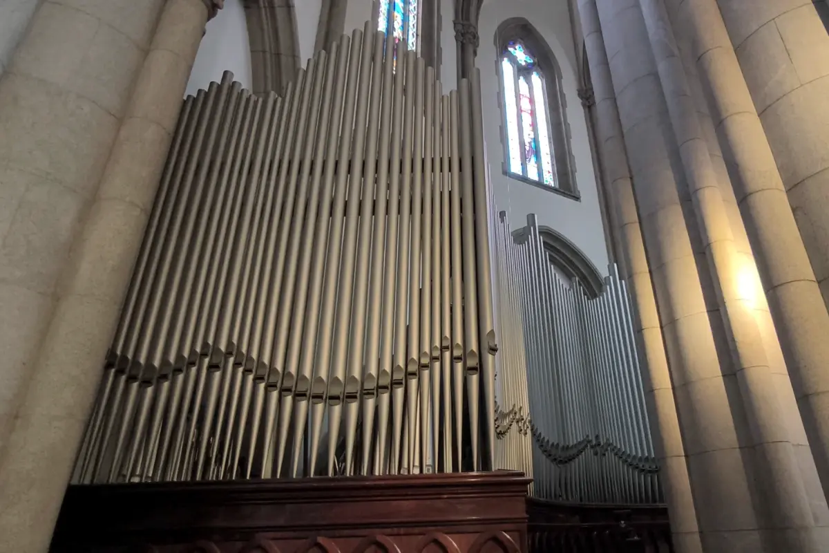 Detalhe de um dos maiores órgãos da América Latina. Foto: Tati de Sá.