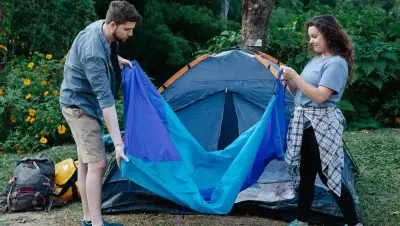 Dicas econômicas para quem vai acampar pela primeira vez. Foto: Canva.