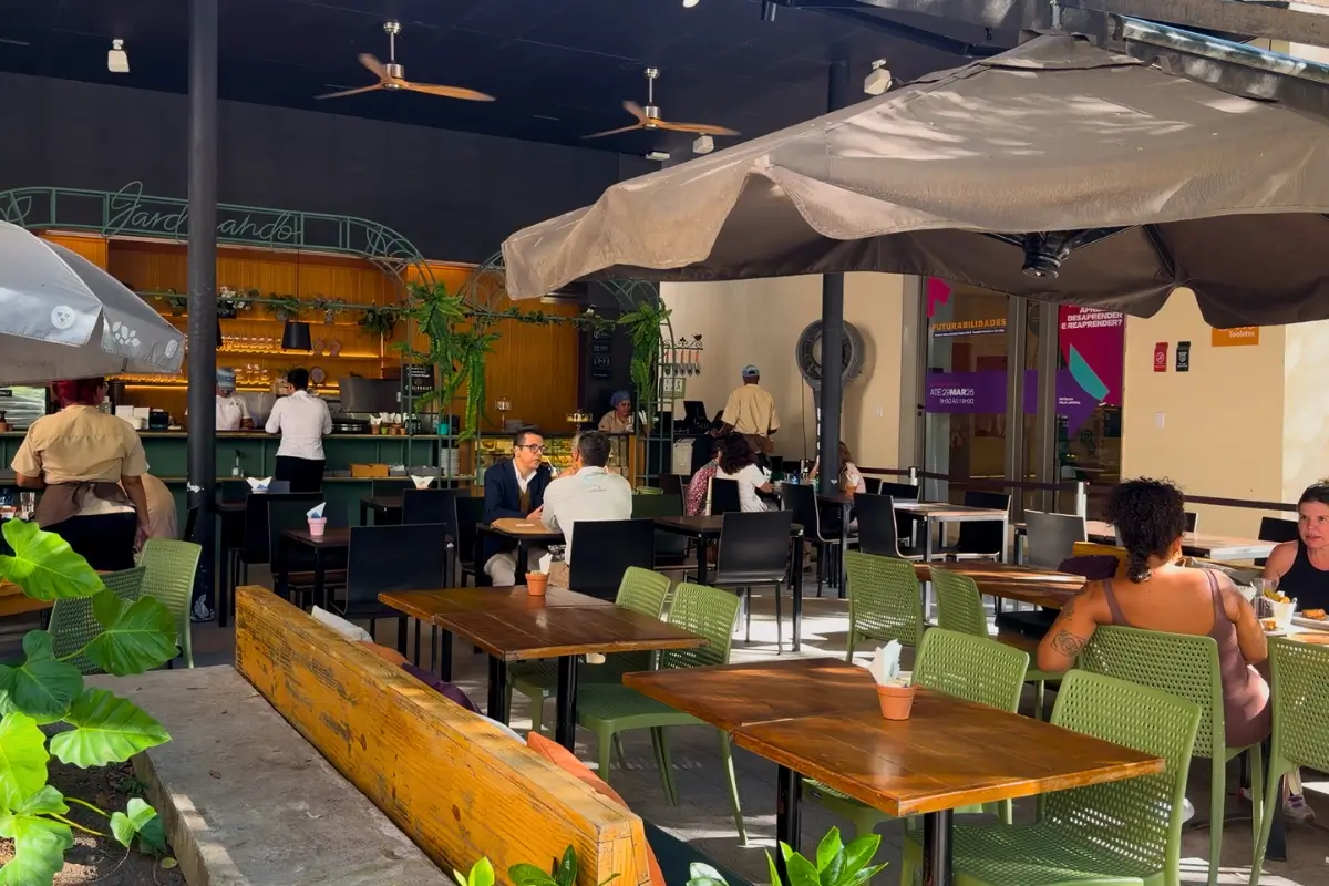 restaurante café Casa Firjan